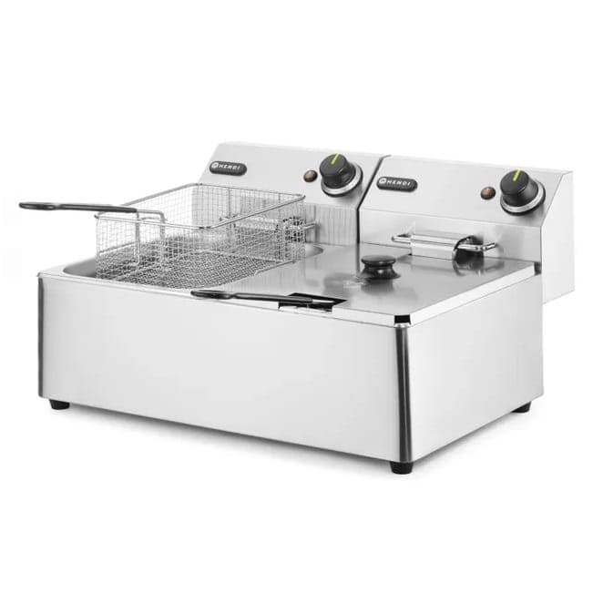 Frityrkoker 205839 (2×8 L / 2×3,5 kW): Kapasiteten som holder servicen i peak